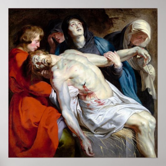 Peter Paul Rubens The Entombment Poster (Vorne)
