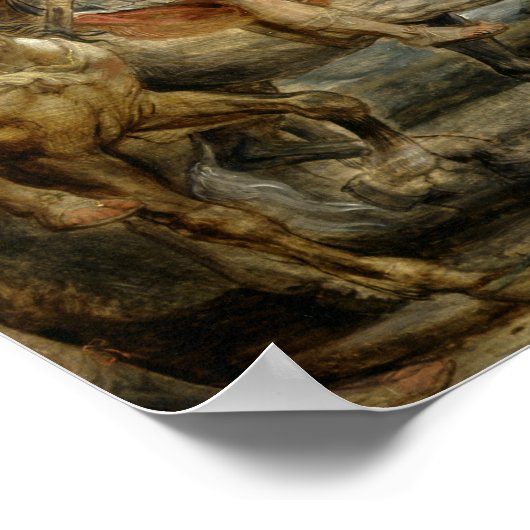 Peter Paul Rubens - Triumpher Eintritt Konstantin Poster (Ecke)