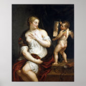 Peter Paul Rubens Venus und Cupid Poster (Vorne)