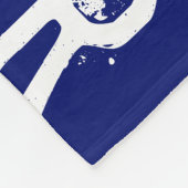 Peter Personalisiert Name and Bikes Dark-Blue Fleecedecke (Ecke)
