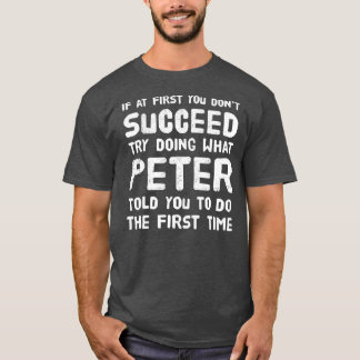Peter Personalisiert Name Birthday Gift Funny T-Shirt