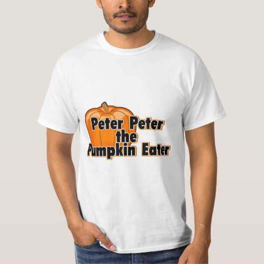 Peter Peter der Kürbis-Esser T-Shirt (Vorderseite)