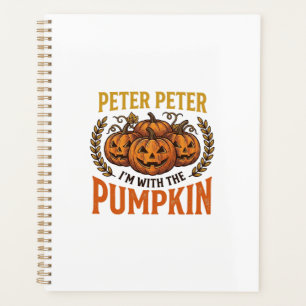 Peter Peter Kürbis Vintage Halloween-Shirt-Design Planer