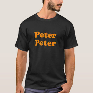 Peter Peter Passendes Paar Kürbisfresser Halloween T-Shirt