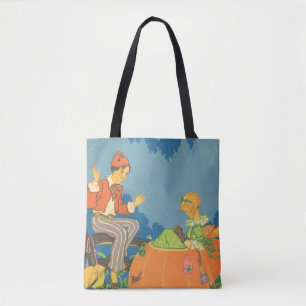 Peter Peter Pumpkin Eater, altes Kinderreim Tasche