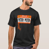 Peter Peter Pumpkin Eater Halloween Paare Costum T-Shirt (Vorderseite)