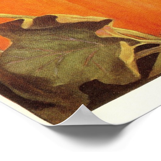 Peter, Peter, Pumpkin-Eater Kinderzimmer Rhyme Pri Poster (Ecke)