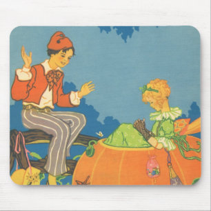 Peter Peter Pumpkin Eater, Vintage Kinderreim Mousepad