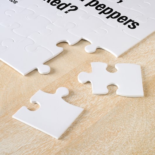 Peter Pfeifer ausgewählter Peck in Essig Puzzle (Seite)