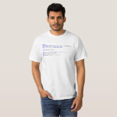 Peter-Pfeifer SQL T-Shirt (Vorne ganz)