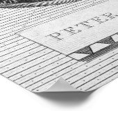 Peter Pindar Esq Poster (Ecke)