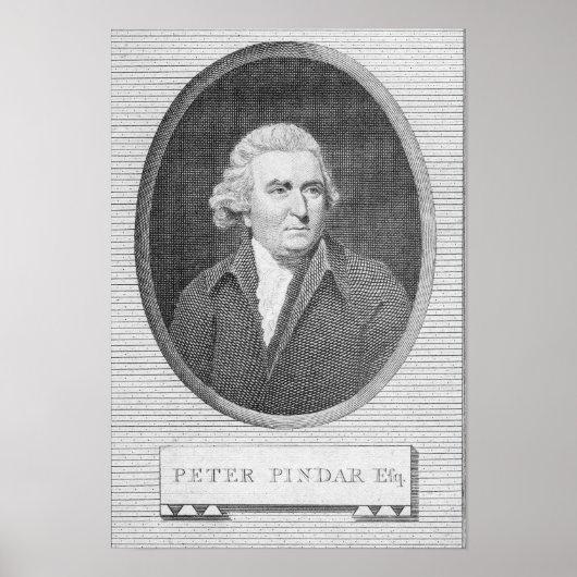 Peter Pindar Esq Poster (Vorne)