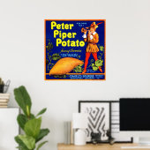 Peter Piper Potato Poster (Heimbüro)