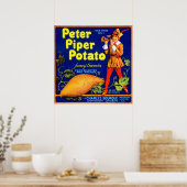 Peter Piper Potato Poster (Küche)