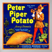Peter Piper Potato Poster (Vorne)