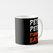 Peter Pumpkin Costume Eater Halloween Kaffeetasse (VorderseiteRechts)