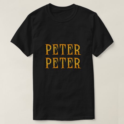 Peter Pumpkin Eater Costume T-Shirt (Design vorne)
