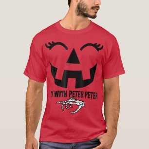 Peter Pumpkin Eater Ehefrau Halloween Couple Costu T-Shirt