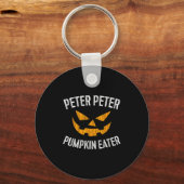 Peter Pumpkin Eater Halloween Costume Shirt Schlüsselanhänger (Vorderseite)