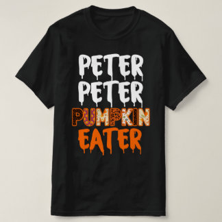 Peter Pumpkin Eater Halloween-Kostüm Paar Männer T-Shirt