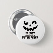 Peter Pumpkin Eater Halloween Paare Kostüm Button (Vorne & Hinten)