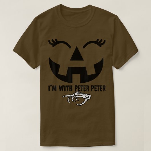 Peter Pumpkin Eater Kostüm Halloween Splash15 T-Shirt (Design vorne)
