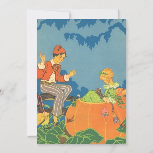 Peter Pumpkin Eater, Vintages Kinderzimmer Rhyme (Vorderseite)