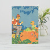 Peter Pumpkin Eater, Vintages Kinderzimmer Rhyme (Stehend Vorderseite)
