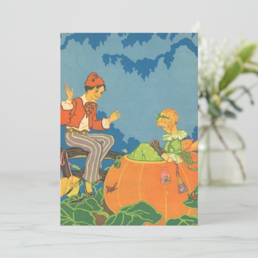 Peter Pumpkin Eater, Vintages Kinderzimmer Rhyme (Stehend Vorderseite)