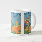 Peter Pumpkin Eater, Vintages Kinderzimmer Rhyme Jumbo-Tasse (Vorderseite Rechts)