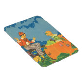 Peter Pumpkin Eater, Vintages Kinderzimmer Rhyme Magnet (Rechte Seite)