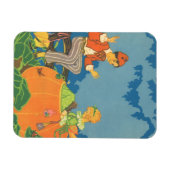 Peter Pumpkin Eater, Vintages Kinderzimmer Rhyme Magnet (Horizontal)