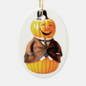 Peter Pumpkin Man Keramikornament (Hinten)