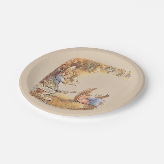 Peter Rabbit 10 Paper Tellers Pappteller (Schrägansicht)