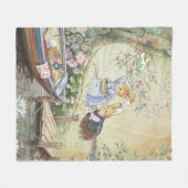 Peter Rabbit 11 Fleecedecke (Vorderseite (Horizontal))