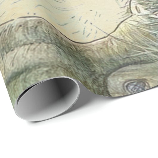 Peter Rabbit 11 Geschenkpapier (Rolleneckpunkt)