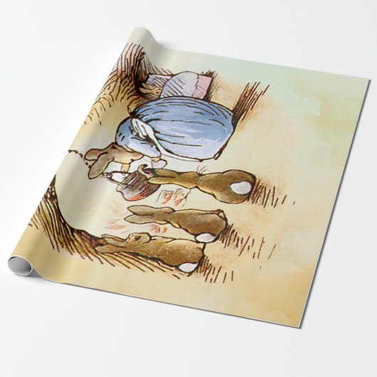 Peter Rabbit  2 Wrapping Paper Geschenkpapier (Ungerollt)