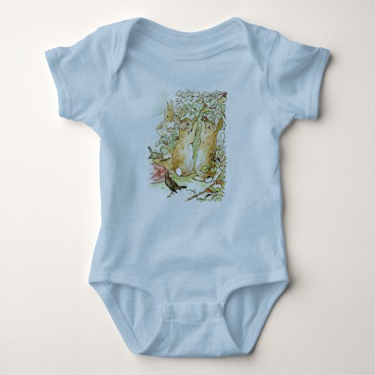 Peter Rabbit 4 Baby Bodysuit Baby Strampler (Vorderseite)