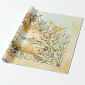 Peter Rabbit 4 Wrapping Paper Geschenkpapier (Ungerollt)