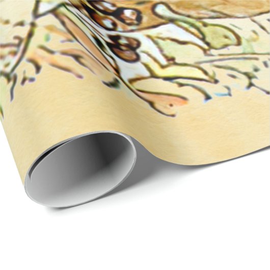 Peter Rabbit 4 Wrapping Paper Geschenkpapier (Rolleneckpunkt)