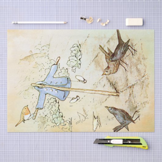 Peter Rabbit 5 Tissue Paper Seidenpapier (Handwerk)