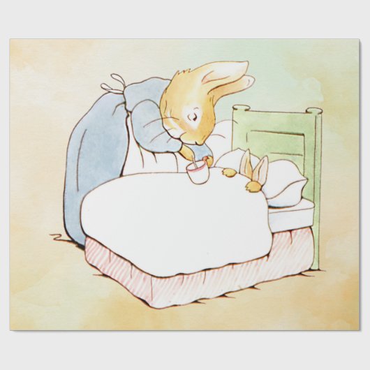 Peter Rabbit 5 Wrapping Paper Geschenkpapier (Flach)
