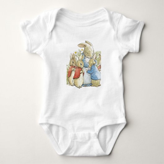 Peter Rabbit 8 Baby Strampler (Vorderseite)