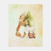 Peter Rabbit 9 Fleecedecke (Vorderseite)