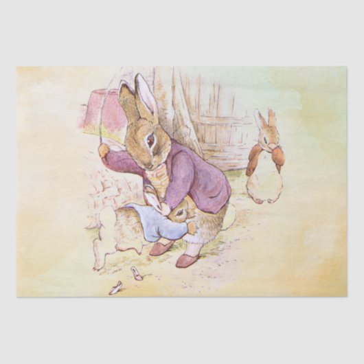 Peter Rabbit 9 Tissue Paper Seidenpapier (Vorderseite)