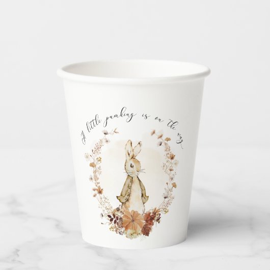Peter Rabbit Autumn Flopsy Bunny Paper Cups Pappbecher (Vorderseite)
