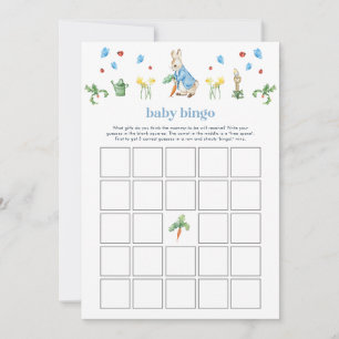 Peter Rabbit Baby Bingo Baby Showspiel