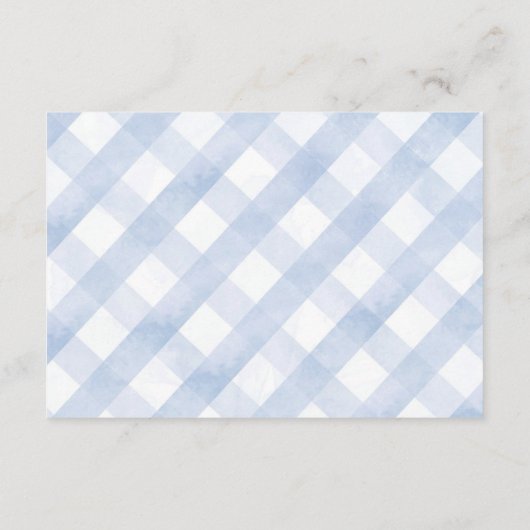 Peter Rabbit Baby Boy - Bücher für Babysteckkarte Begleitkarte (Rückseite)