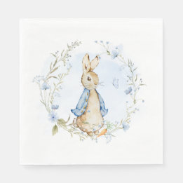 Peter Rabbit Baby Boy Paper Napkins | Standard Serviette