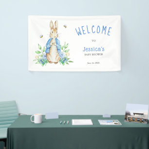 Peter Rabbit Baby Dusche Begrüßungszeichen Banner
